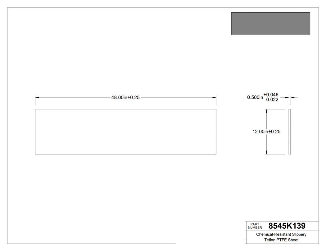 Technical drawing - 8545K139